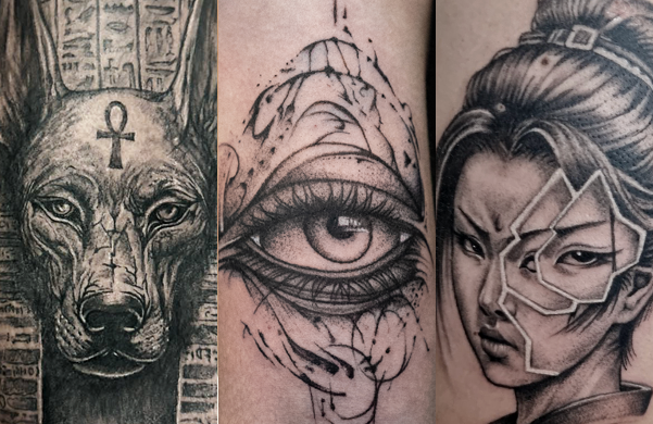 Dejan Sample Tattoos